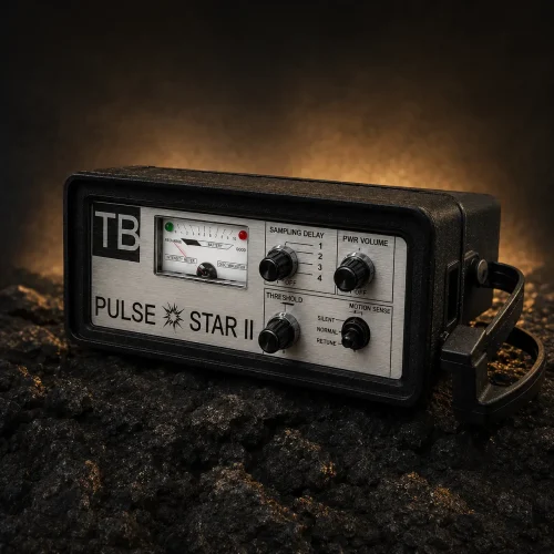 فلزیاب پالس استار 2 | Pulse Star II فلزیاب پالس استار 2 با میتر عقربهای و تنظیمات VCO